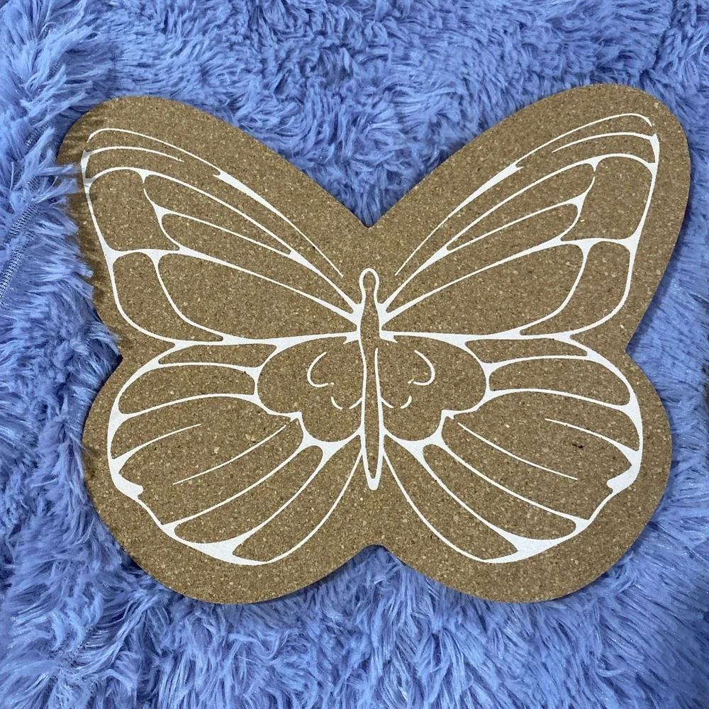Dolly Parton Cork Trivet Set Cup of Ambition Coffee Cup and Butterfly 2 Piece